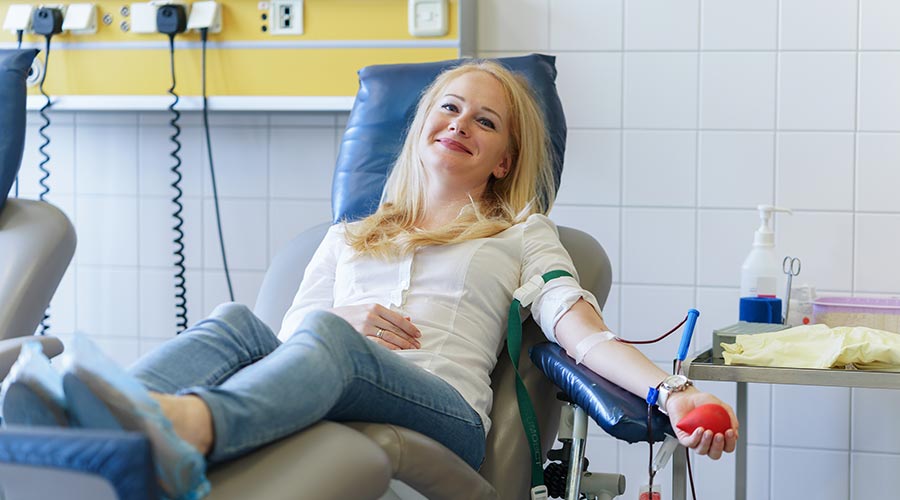 Regelmäßiges Blutspenden senkt den Blutdruck
