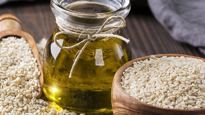 Kamille-Sesamöl-Gel zur Linderung von Migräne