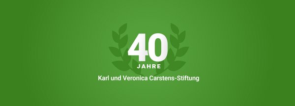 40 Jahre Karl und Veronica Carstens-Stiftung